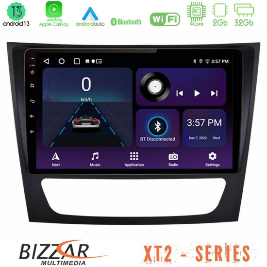 Bizzar XT2 Series 4Core Android13 2+32GB Mercedes E Class / CLS Class Navigation Multimedia Tablet 9"