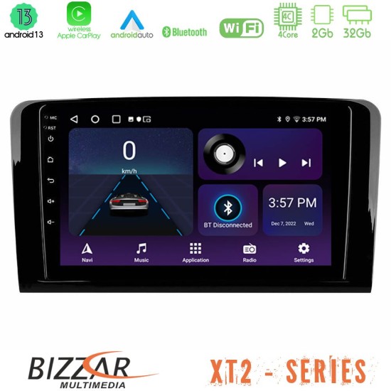 Bizzar XT2 Series 4Core Android13 2+32GB Mercedes ML/GL Class Navigation Multimedia Tablet 9"