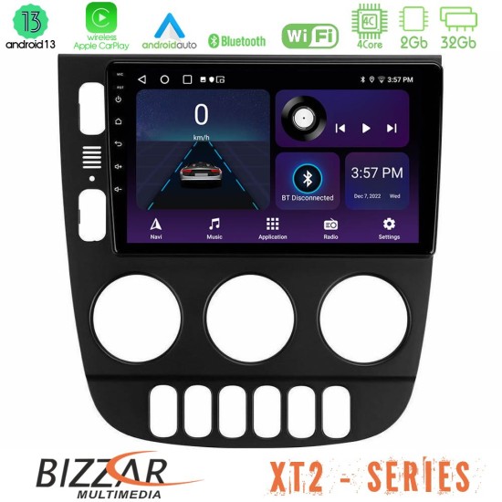 Bizzar XT2 Series 4Core Android13 2+32GB Mercedes ML Class 1998-2005 Navigation Multimedia Tablet 9"