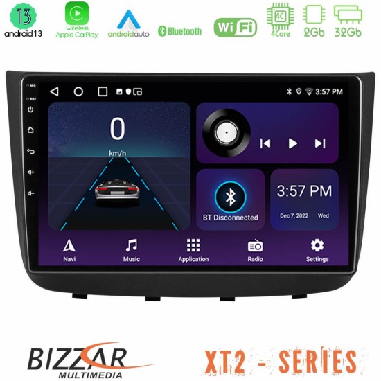 Bizzar XT2 Series Mercedes Vito/Viano 2003-2006 4Core Android13 2+32GB Navigation Multimedia Tablet 10″