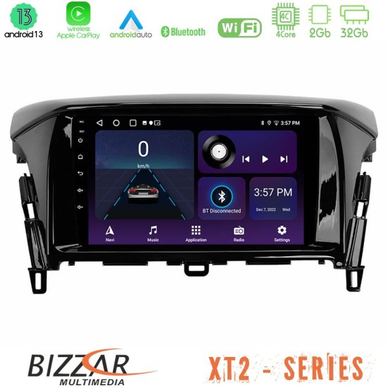 Bizzar XT2 Series 4Core Android13 2+32GB Mitsubishi Eclipse Cross Navigation Multimedia Tablet 9"