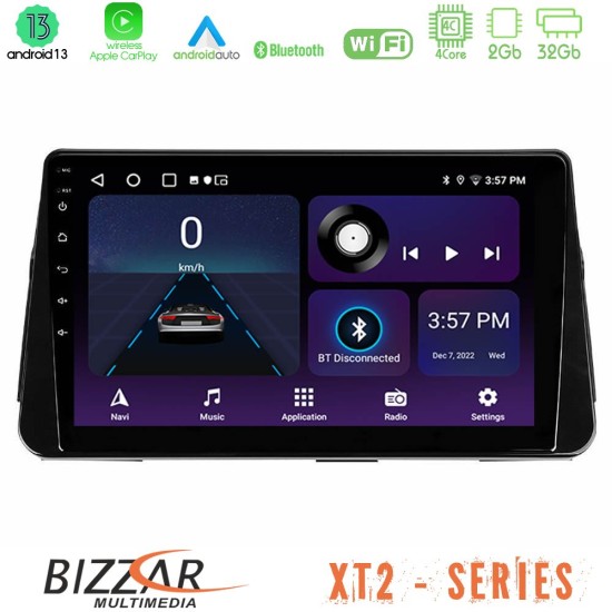 Bizzar XT2 Series 4Core Android13 2+32GB Nissan Micra K14 Navigation Multimedia Tablet 10"