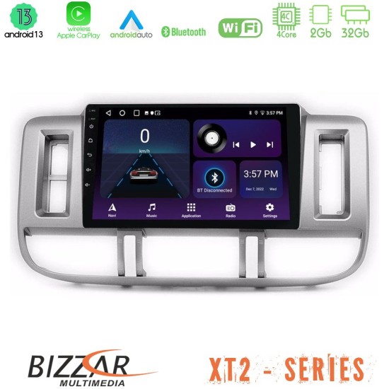 Bizzar XT2 Series 4Core Android13 2+32GB Nissan X-Trail (T30) 2000-2003 Navigation Multimedia Tablet 9"