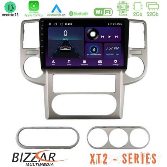 Bizzar XT2 Series 4Core Android13 2+32GB Nissan X-Trail 2003-2007 Navigation Multimedia Tablet 10"