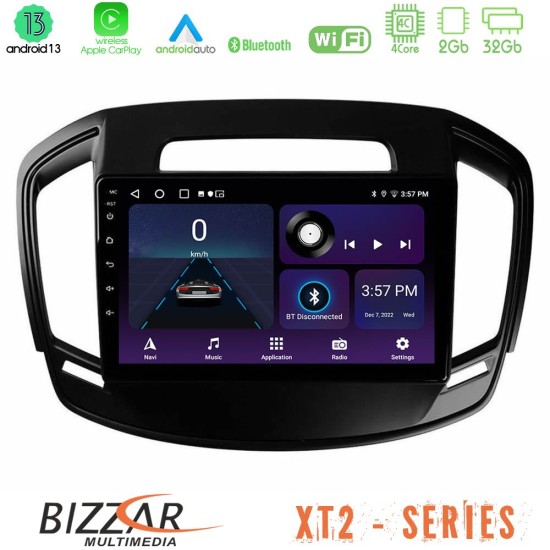 Bizzar XT2 Series 4Core Android13 2+32GB Opel Insignia 2014-2017 Navigation Multimedia Tablet 9"