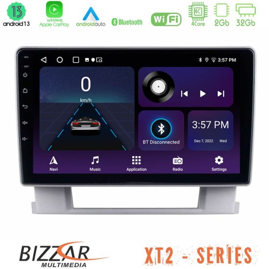 Bizzar XT2 Series 4Core Android13 2+32GB Opel Astra J 2010-2014 Navigation Multimedia Tablet 9"