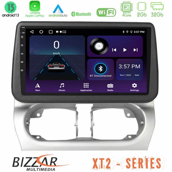 Bizzar XT2 Series Opel Corsa C/Combo C 4Core Android13 2+32GB Navigation Multimedia Tablet 9″