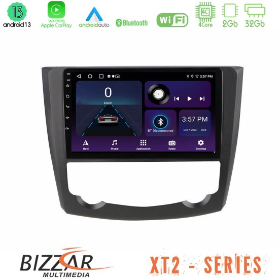 Bizzar XT2 Series 4Core Android13 2+32GB Renault Kadjar Navigation Multimedia Tablet 9"