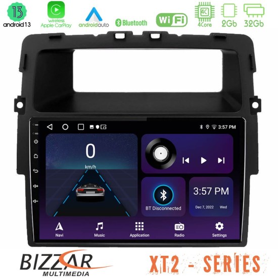 Bizzar XT2 Series 4Core Android13 2+32GB Renault/Nissan/Opel Navigation Multimedia Tablet 10"