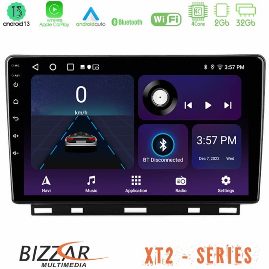 Bizzar XT2 Series 4Core Android13 2+32GB Renault Clio 5 2020-2024 Navigation Multimedia Tablet 9"