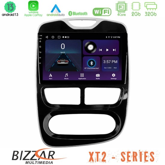 Bizzar XT2 Series 4Core Android13 2+32GB Renault Clio 2012-2016 Navigation Multimedia Tablet 10"