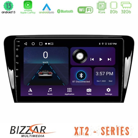 Bizzar XT2 Series 4Core Android13 2+32GB Skoda Octavia 7 Navigation Multimedia Tablet 10"