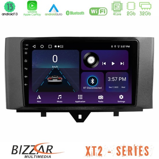 Bizzar XT2 Series 4Core Android13 2+32GB Smart 451 Facelift Navigation Multimedia Tablet 9"