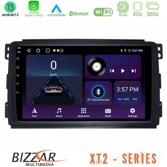 Bizzar XT2 Series 4Core Android13 2+32GB Smart 451 Navigation Multimedia Tablet 9"