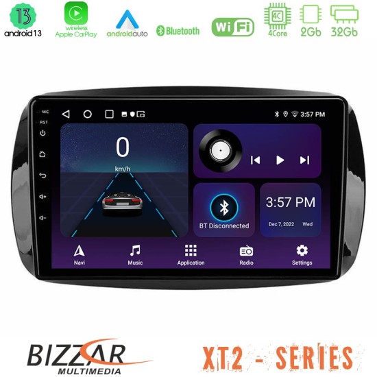 Bizzar XT2 Series 4Core Android13 2+32GB Smart 453 Navigation Multimedia Tablet 9"