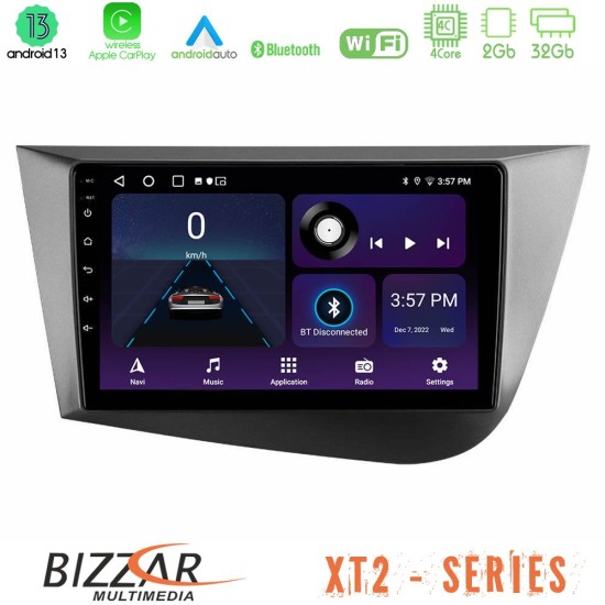 Bizzar XT2 Series 4Core Android13 2+32GB Seat Leon Navigation Multimedia Tablet 9"