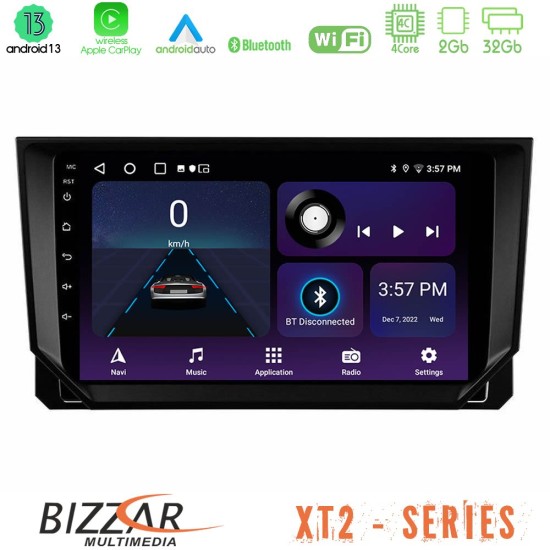 Bizzar XT2 Series 4Core Android13 2+32GB Seat Arona/Ibiza Navigation Multimedia Tablet 9"