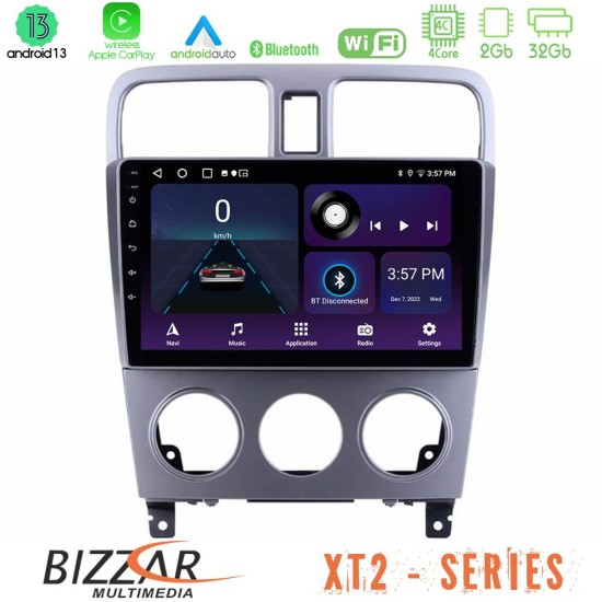 Bizzar XT2 Series 4Core Android13 2+32GB Subaru Forester 2003-2007 Navigation Multimedia Tablet 9"