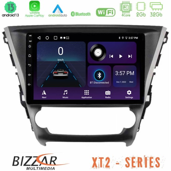 Bizzar XT2 Series 4Core Android13 2+32GB Toyota Avensis 2015-2018 Navigation Multimedia Tablet 9"