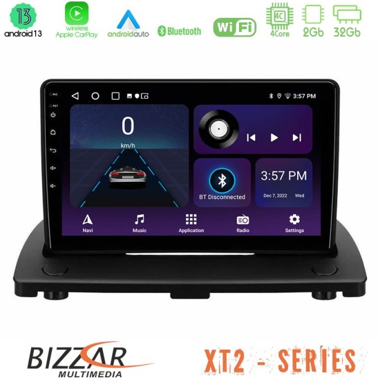 Bizzar XT2 Series 4Core Android13 2+32GB Volvo XC90 2006-2014 Navigation Multimedia Tablet 9"