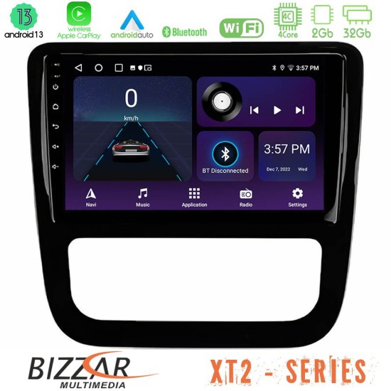 Bizzar XT2 Series 4Core Android13 2+32GB VW Scirocco 2008-2014 Navigation Multimedia Tablet 9" (μαύρο γυαλιστερό)