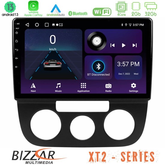 Bizzar XT2 Series 4Core Android13 2+32GB VW Jetta Navigation Multimedia Tablet 10"