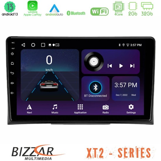 Bizzar XT2 Series 4Core Android13 2+32GB VW Transporter 2003-2015 Navigation Multimedia Tablet 9"