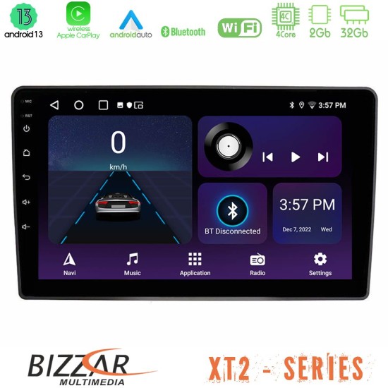 Bizzar XT2 Series 4Core Android13 2+32GB VW Passat Navigation Multimedia Tablet 9"