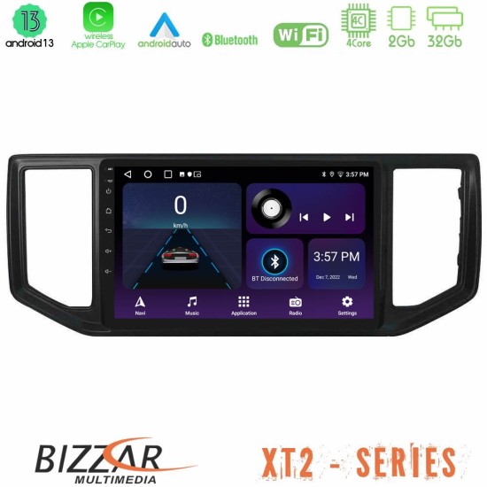 Bizzar XT2 Series 4Core Android13 2+32GB VW Amarok 2017-2022 Navigation Multimedia Tablet 9"