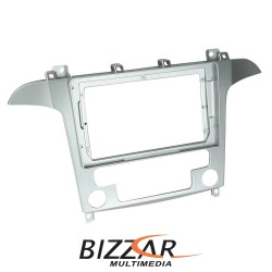 Πρόσοψη, Καλωδίωση & CANbus Box Για Ford S-Max Για Tablet 9" (Ασημί)