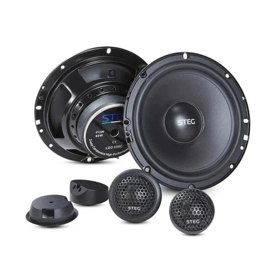 Steg LEO650C Διαιρούμενα Ηχεία 16,5cm 120Watt Steg LEO650C Διαιρούμενα Ηχεία 16,5cm 120Watt