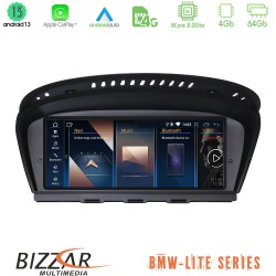 Bizzar Lite Series BMW 3er/5er E90/E92/E60 CIC Android13 8Core (4+64GB) Navigation Multimedia 8.8" HD