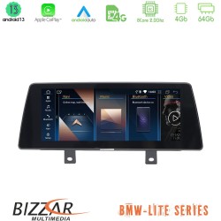 Bizzar Lite Series BMW 1series F20/F22 Android13 8Core (4+64GB) Navigation Multimedia 10.25"HD