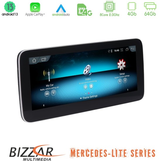 Bizzar Lite Series E Class W207 NTG4.0 Android13 8Core (4+64GB) Navigation Multimedia 10.25"