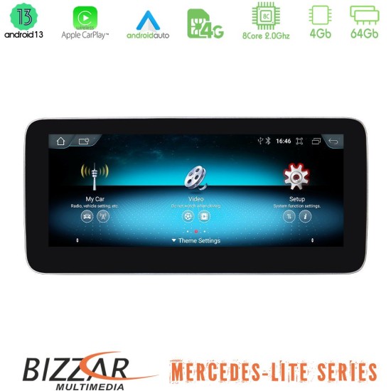 Bizzar Lite Series A/CLA/GLA Class NTG4.5 Android13 8Core (4+64GB) Navigation Multimedia 10.25"