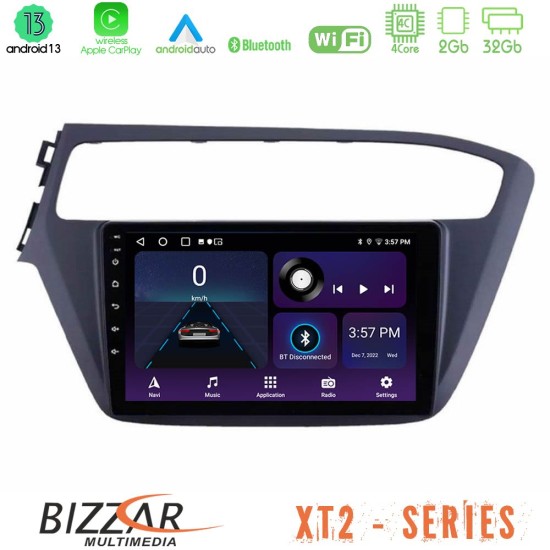 Bizzar XT2 Series 4Core Android13 2+32GB Hyundai i20 2018-2020 Navigation Multimedia Tablet 9"