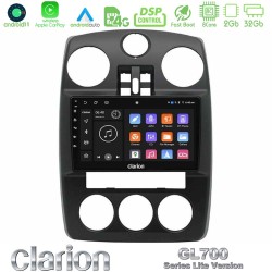Clarion GL700 Lite Series Chrysler PT-Cruiser 2000-2005 8Core Android11 2+32GB Navigation Multimedia Tablet 9" Με Carplay & Android Auto Με Carplay & Android Auto