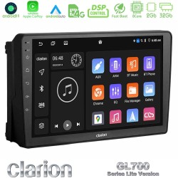 Clarion GL700 Lite Series 8Core Android11 2+32GB Ford 2007-> Navigation Multimedia Tablet 9" Με Carplay & Android Auto