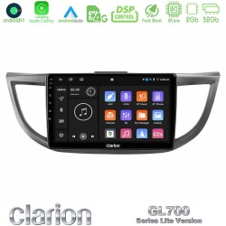 Clarion GL700 Lite Series 8Core Android11 2+32GB Honda CRV 2012-2017 Navigation Multimedia Tablet 9" Με Carplay & Android Auto