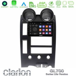 Clarion GL700 Lite Series Hummer H2 2002-2007 8Core Android11 2+32GB Navigation Multimedia Tablet 9" Με Carplay & Android Auto