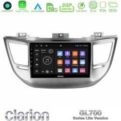 Clarion GL700 Lite Series 8Core Android11 2+32GB Hyundai Tucson 2015-2018 Navigation Multimedia Tablet 9" Με Carplay & Android Auto Clarion GL700 Lite Series 8Core Android11 2+32GB Hyundai Tucson 2015-2018 Navigation Multimedia Tablet 9" Με Carplay & Android Auto