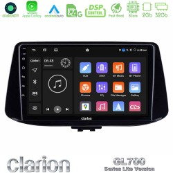 Clarion GL700 Lite Series 8Core Android11 2+32GB Hyundai i30 Navigation Multimedia Tablet 9" Με Carplay & Android Auto