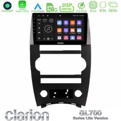 Clarion GL700 Lite Series 8Core Android11 2+32GB Jeep Commander 2007-2008 Navigation Multimedia Tablet 9" Με Carplay & Android Auto Clarion GL700 Lite Series 8Core Android11 2+32GB Jeep Commander 2007-2008 Navigation Multimedia Tablet 9" Με Carplay & Android Auto
