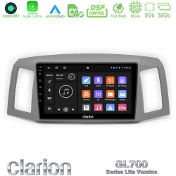 Clarion GL700 Lite Series 8Core Android11 2+32GB Jeep Grand Cherokee 2005-2007 Navigation Multimedia Tablet 10" Με Carplay & Android Auto Clarion GL700 Lite Series 8Core Android11 2+32GB Jeep Grand Cherokee 2005-2007 Navigation Multimedia Tablet 10" Με Carplay & Android Auto