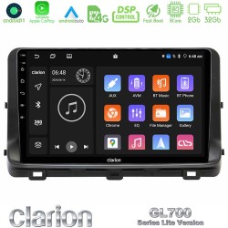 Clarion GL700 Lite Series 8Core Android11 2+32GB Kia Ceed 2018-2023 Navigation Multimedia Tablet 10" Με Carplay & Android Auto