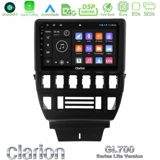 Clarion GL700 Lite Series 8Core Android11 2+32GB Lada Niva Navigation Multimedia Tablet 9" Με Carplay & Android Auto Clarion GL700 Lite Series 8Core Android11 2+32GB Lada Niva Navigation Multimedia Tablet 9" Με Carplay & Android Auto