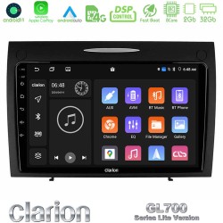 Clarion GL700 Lite Series 8Core Android11 2+32GB Mercedes SLK Class Navigation Multimedia Tablet 9" Με Carplay & Android Auto