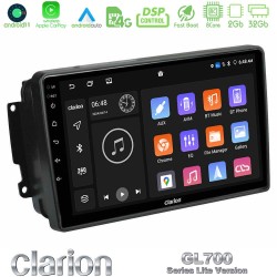 Clarion GL700 Lite Series 8Core Android11 2+32GB Mercedes C/CLK/G Class (W203/W209) Navigation Multimedia Tablet 9" Με Carplay & Android Auto
