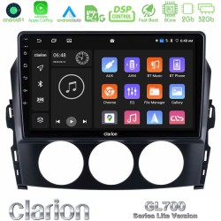 Clarion GL700 Lite Series 8Core Android11 2+32GB Mazda MX-5 2006-2008 Navigation Multimedia Tablet 9" Με Carplay & Android Auto