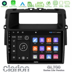 Clarion GL700 Lite Series 8Core Android11 2+32GB Renault/Nissan/Opel Navigation Multimedia Tablet 10" Με Carplay & Android Auto